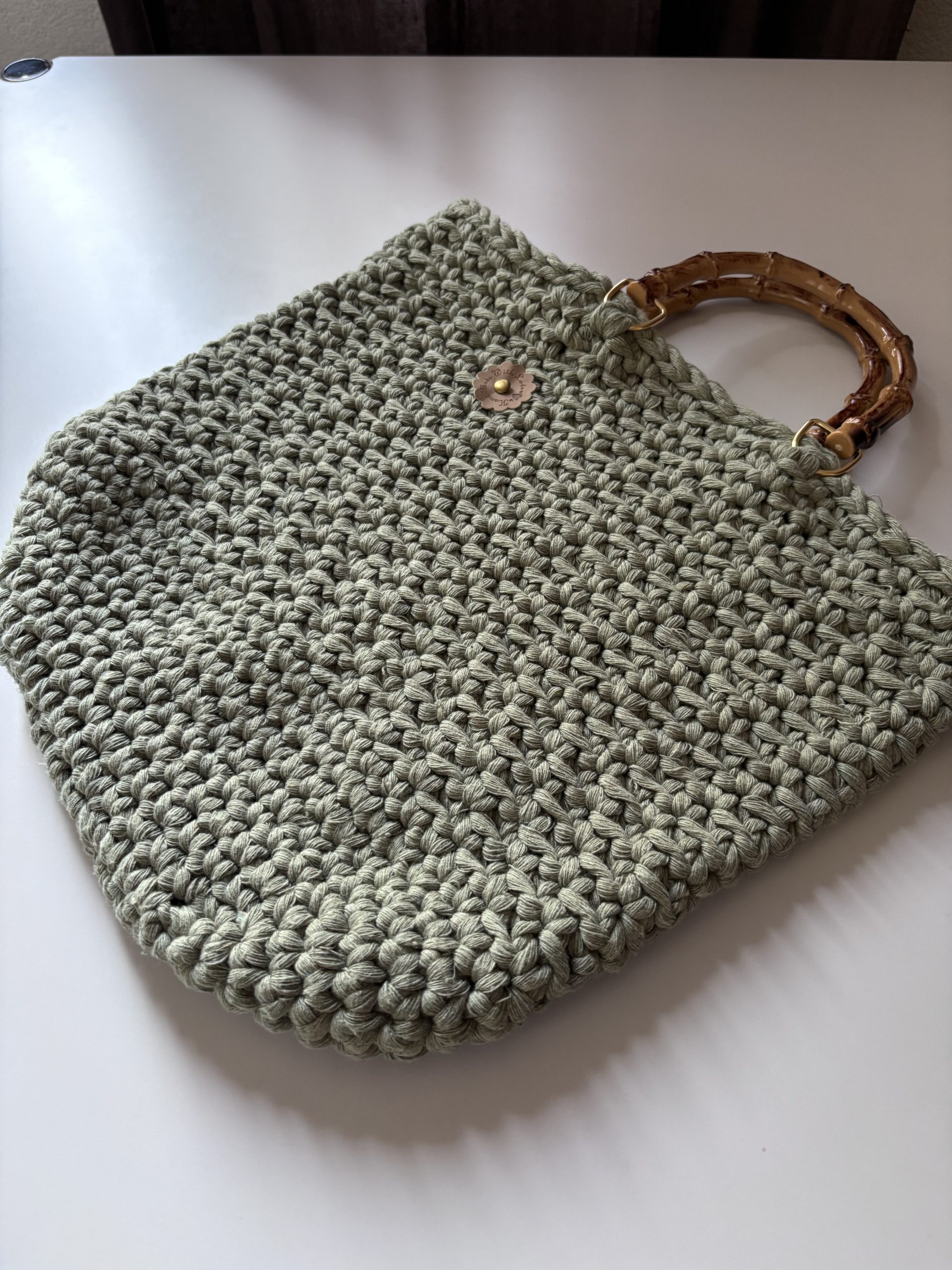Sac artisanal au crochet — création n° 4