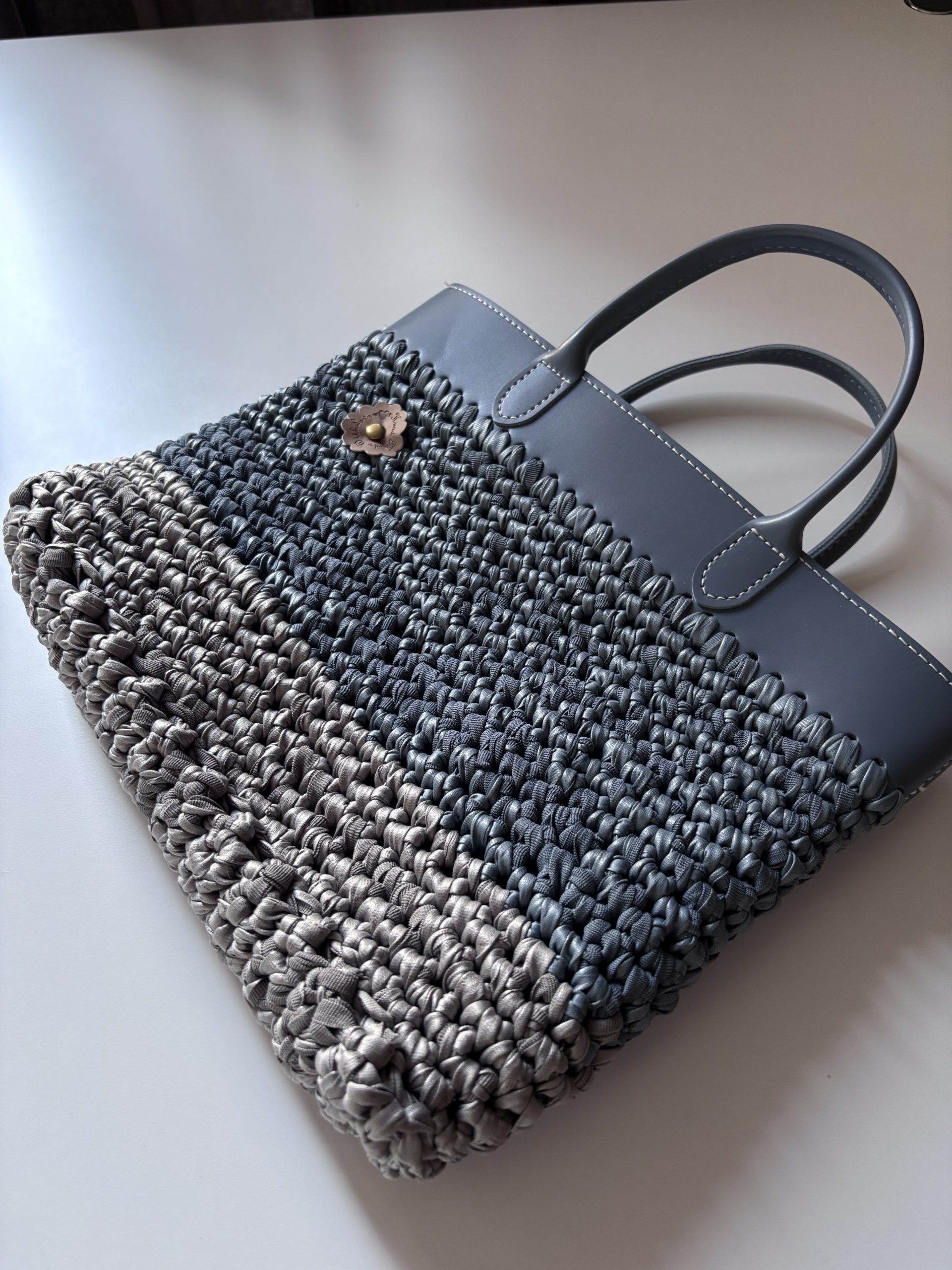Sac artisanal au crochet — création n° 3