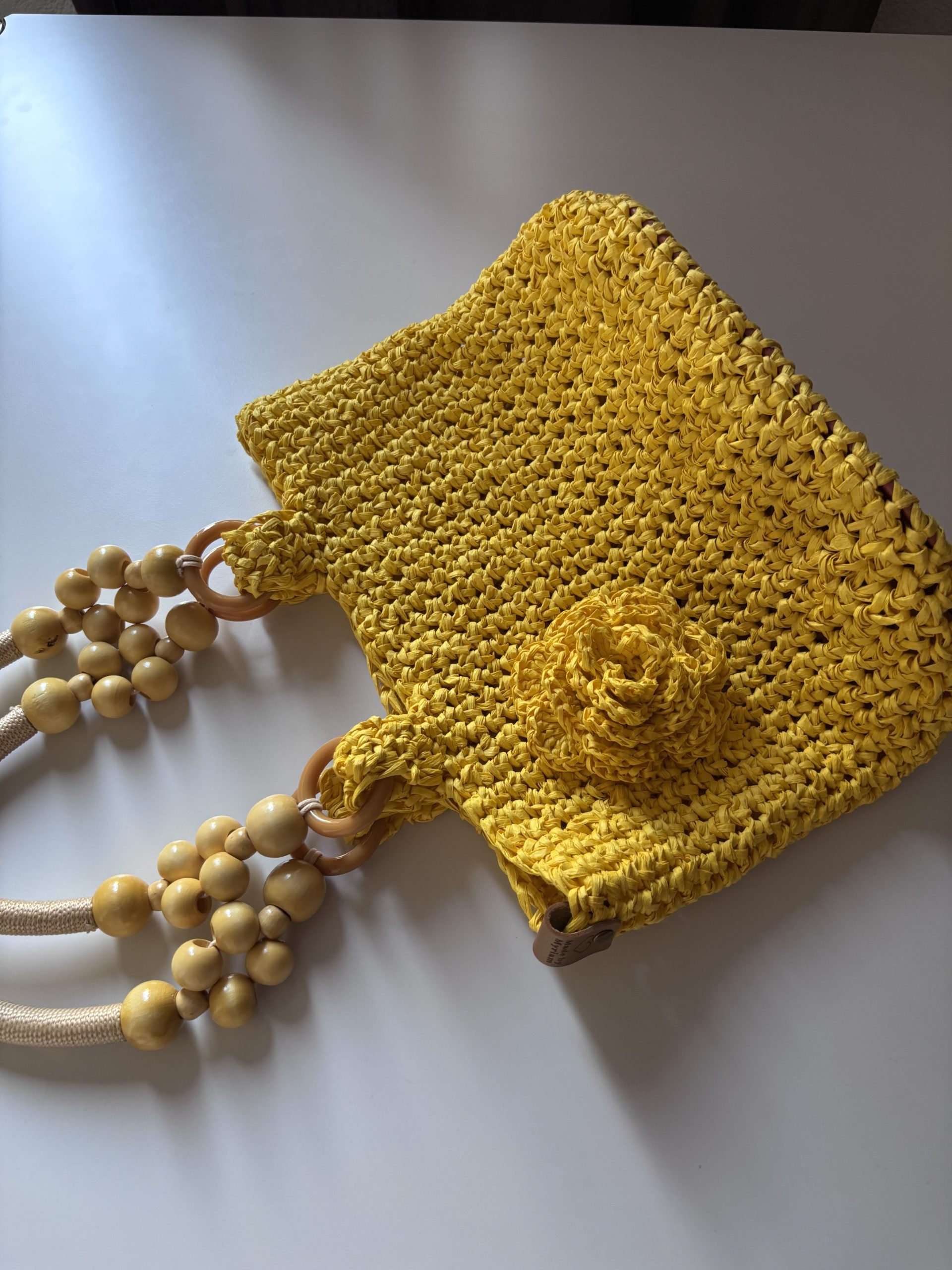 Sac artisanal au crochet — création n° 7