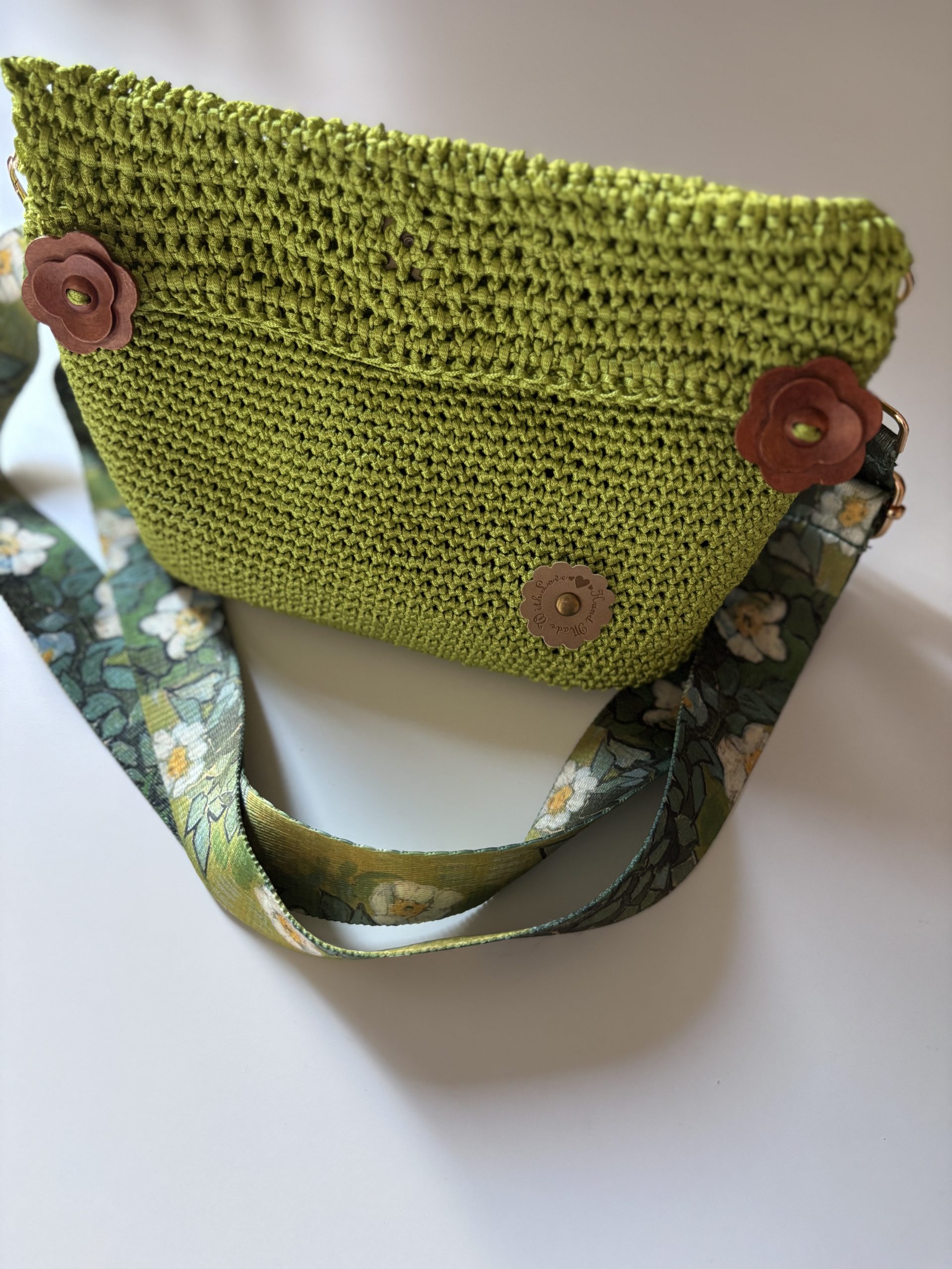 Sac artisanal au crochet — création n° 8